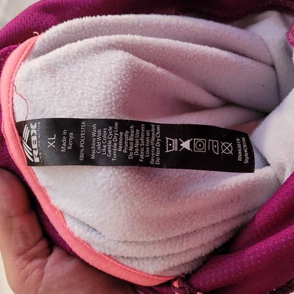 RBX Women's Pink Turtle Neck Pull Over. Size XL - Picture 10 of 11